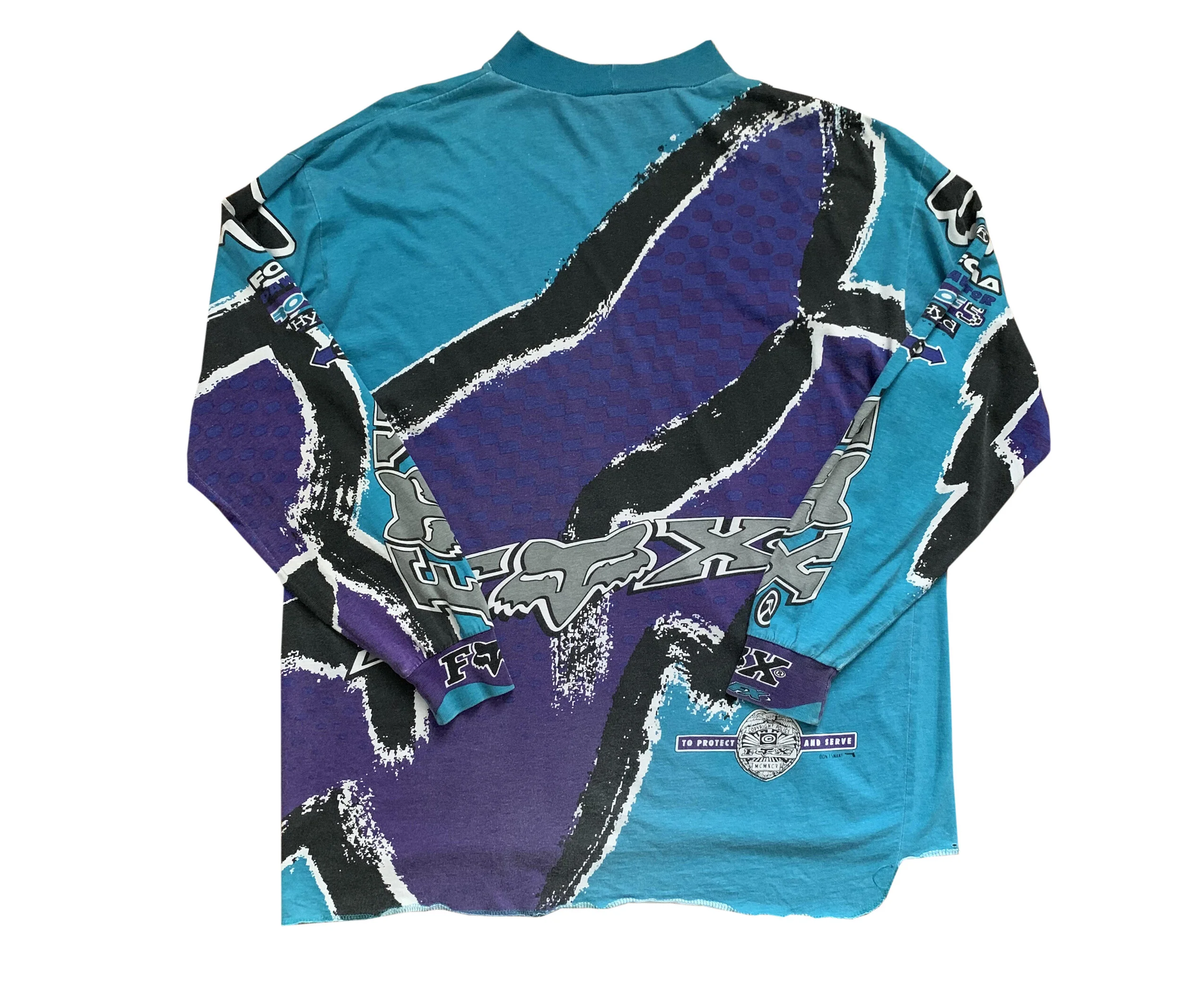 Vintage Fox x Yamaha Racing Top (Size L) — RootsBK